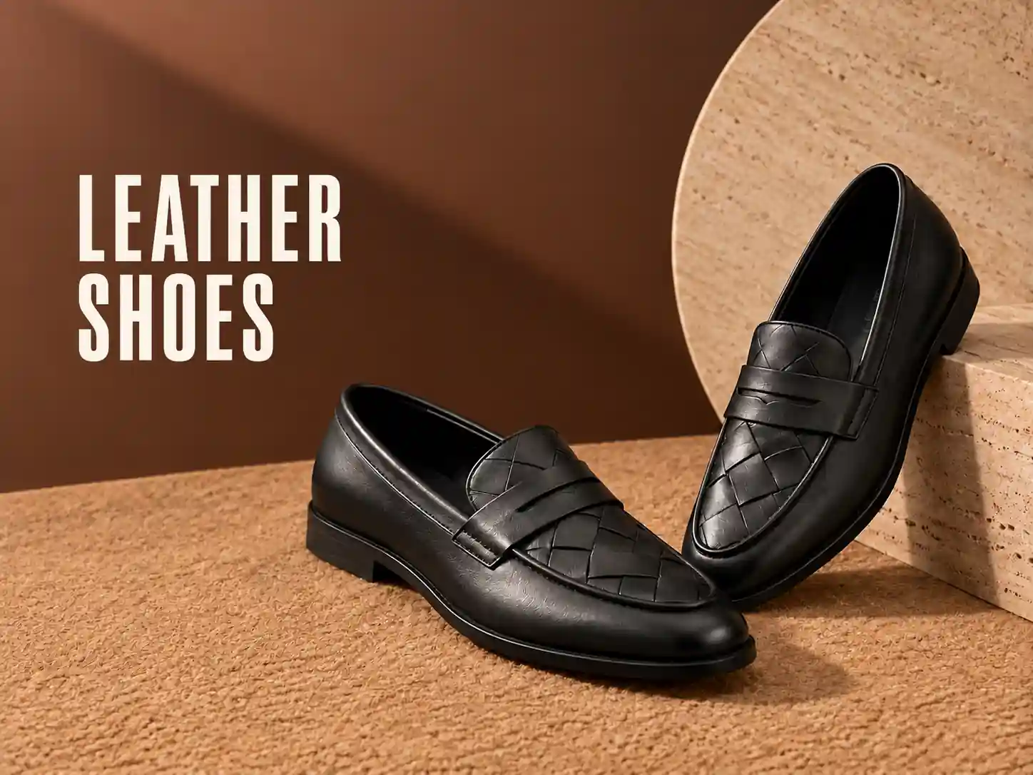 Dastaan Loafers Leather Shoes